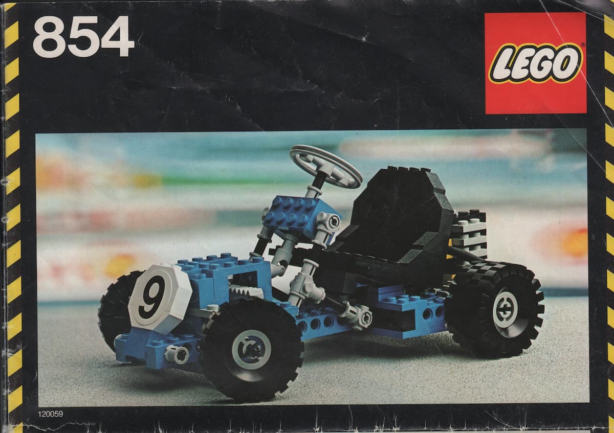 Go-Kart LEGO set (#854-1, 1978)