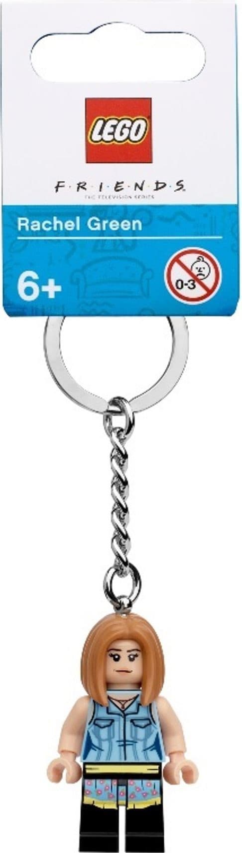 Rachel Green Key Chain LEGO Key Chain set (#854120-1, 2021)
