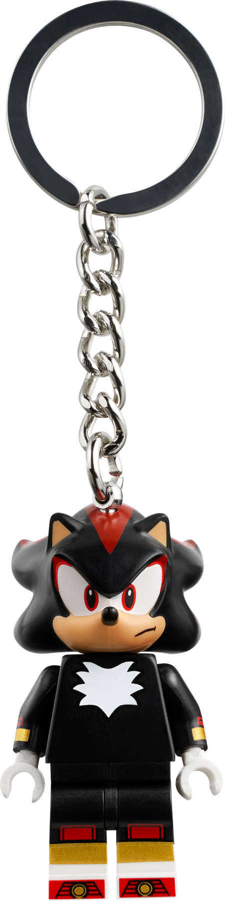 Shadow the Hedgehog Key Chain LEGO Key Chain set (#854302-1, 2025)