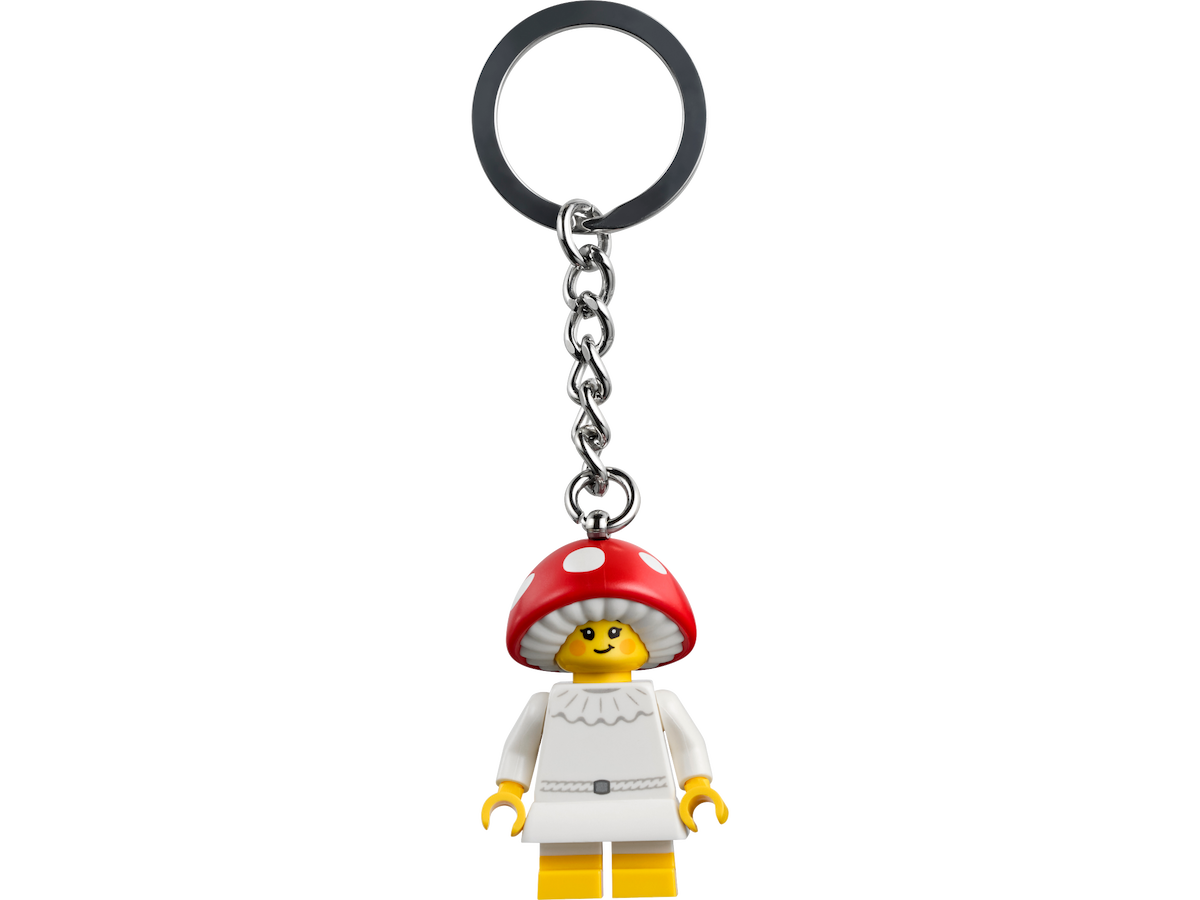 Mushroom Girl Key Chain