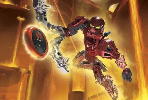 Toa Vakama - 2004 San Diego Comic-Con Exclusive LEGO set (#8601-2, 2004)