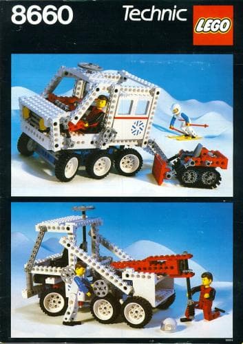 Arctic Rescue Unit LEGO set (#8660-1, 1986)