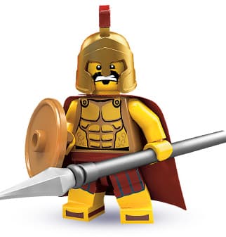 Spartan Warrior LEGO set (#8684-2)