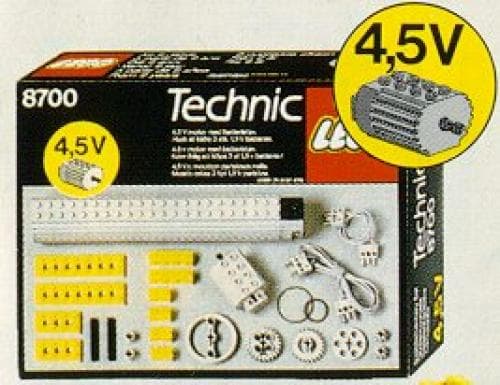 Expert Builder Power Pack LEGO set (#8700-1, 1982)