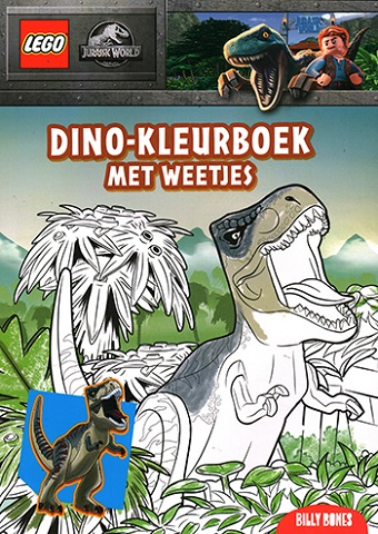 Jurassic World: Dino-Kleurboek met Weetjes LEGO set (#8710823007354-1)