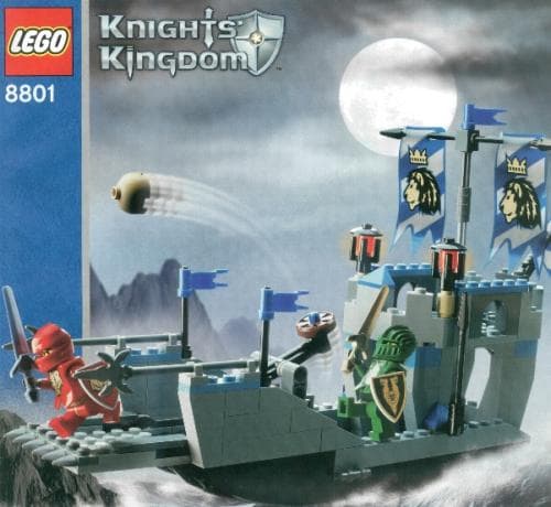 Knights' Attack Barge LEGO set (#8801-1)
