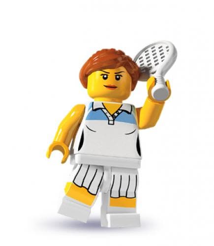 Tennis Player LEGO set (#8803-10)