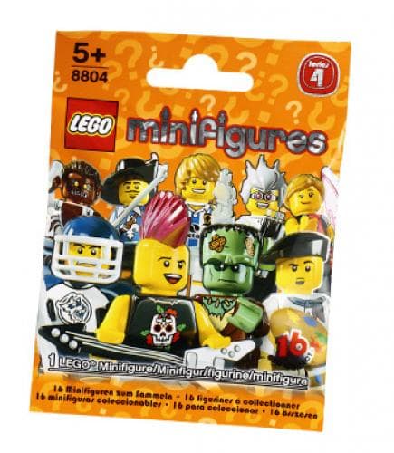 Series 4 - Random Bag LEGO set (#8804-0)