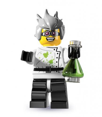 Crazy Scientist LEGO set (#8804-16)