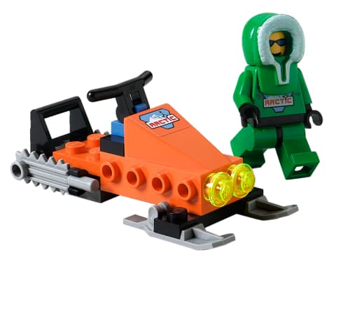 Snowboarder Guy LEGO set (#8805-16)