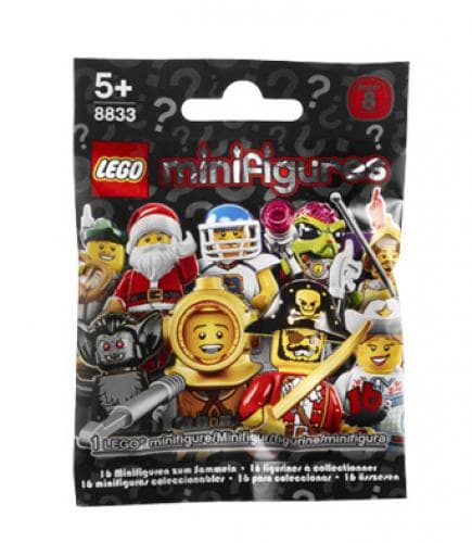 Series 8 - Random Bag LEGO set (#8833-0)