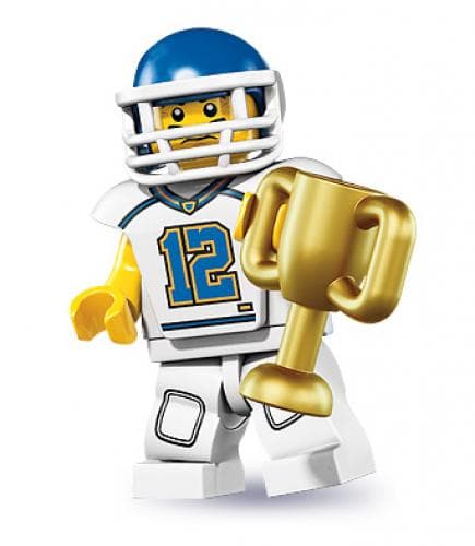 Football Player LEGO set (#8833-5)