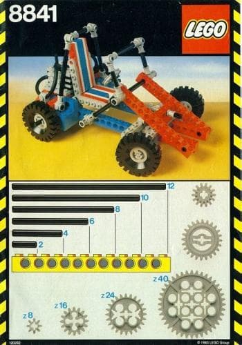 Desert Racer LEGO set (#8841-1, 1983)