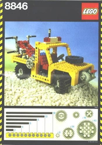 Tow Truck LEGO set (#8846-1, 1982)