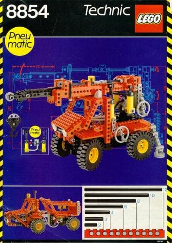 Power Crane LEGO set (#8854-1, 1989)