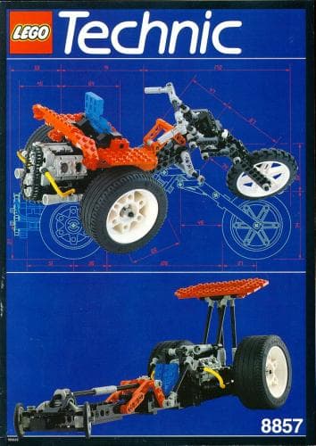 Street Chopper / Trike LEGO set (#8857-1, 1993)
