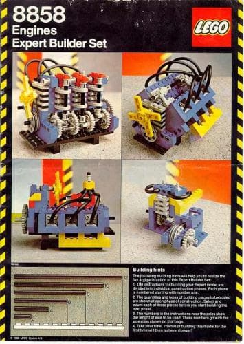 Auto Engines LEGO set (#8858-2, 1980)