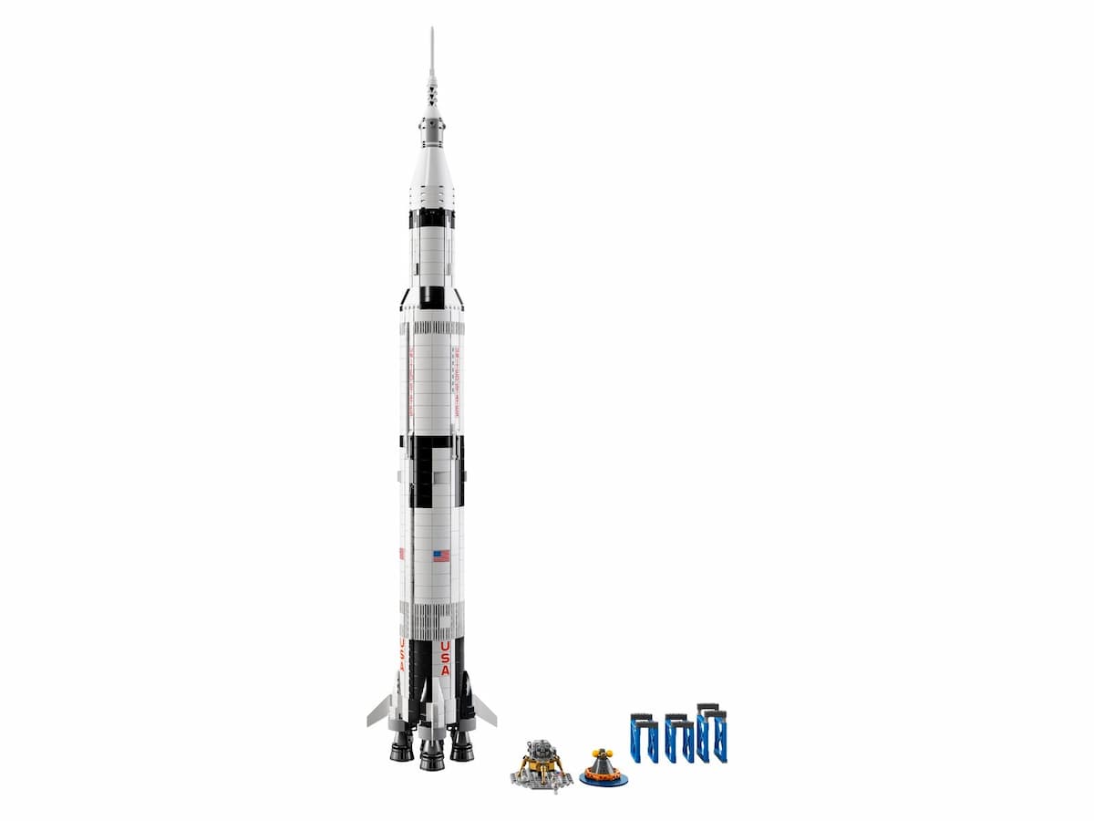 NASA Apollo Saturn V LEGO set (#92176-1, 2020)