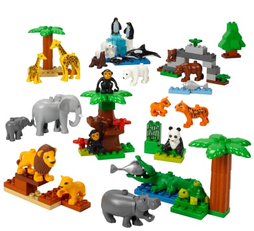 Wild Animals Set LEGO set (#9218-1, 2012)