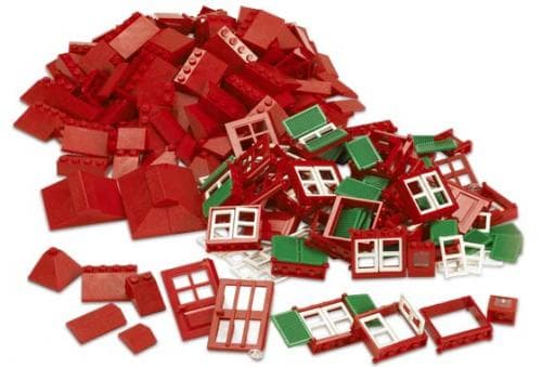 Doors Windows and Roof Tiles LEGO set (#9243-1)