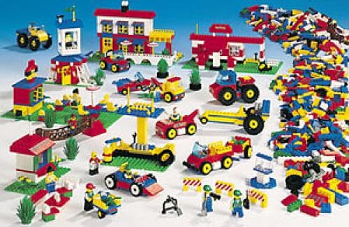 Bonus Lego Basic Town LEGO set (#9287-1, 1996)
