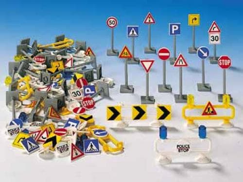 Road Signs LEGO set (#9301-1)