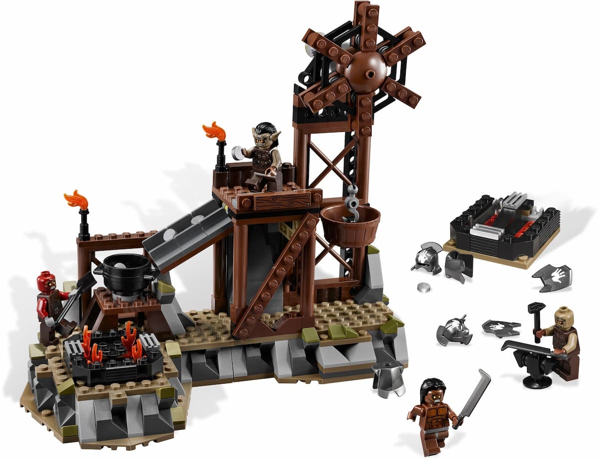 The Orc Forge LEGO set (#9476-1, 2012)