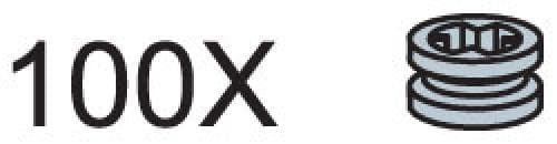 Small Pulleys (Pack of 100)