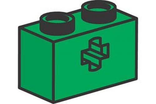 Bricks with Cross (axle) Holes (Pack of 50)