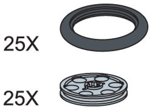 O-Ring and Pulley Wheels