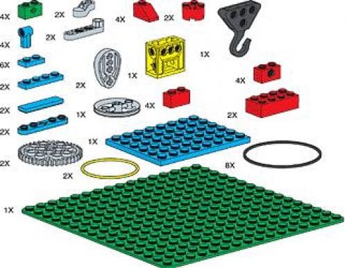 Special Elements for Simple Machines Set LEGO set (#970669-1)