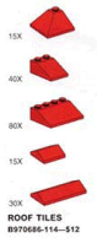 Roof Tiles LEGO set (#970686-1)