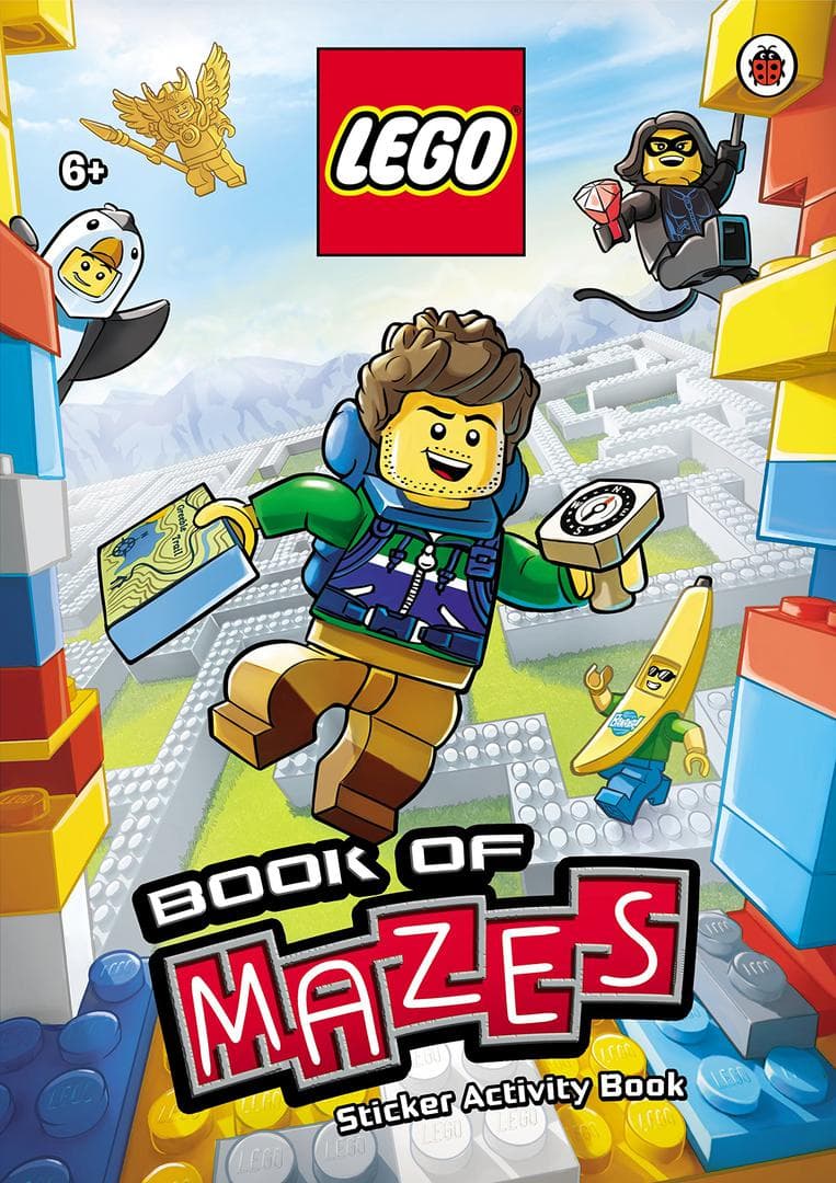 Book of Mazes: Sticker Activity Book LEGO set (#9780241295151-1)