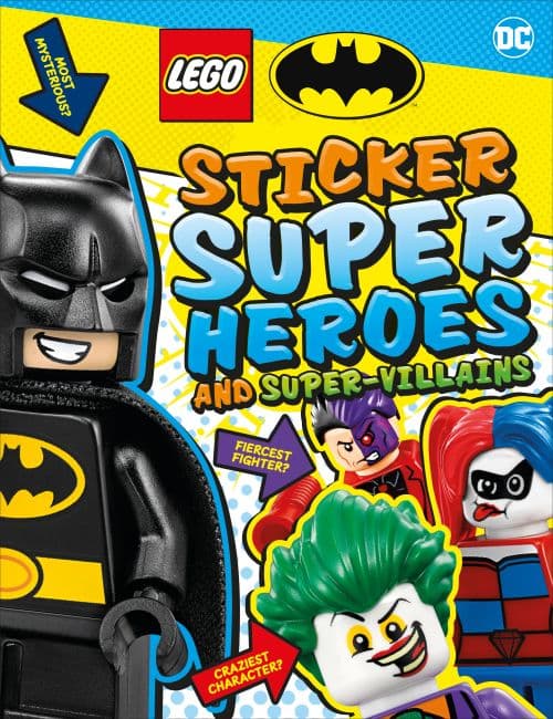 DC Comics Super Heroes: Batman: Sticker Super Heroes and Super-Villains