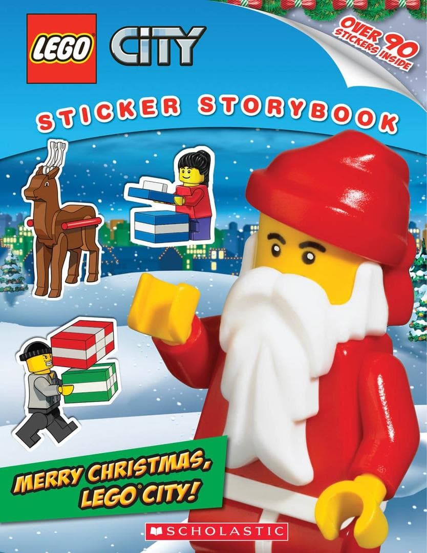 City: Merry Christmas, LEGO City: Sticker Storybook