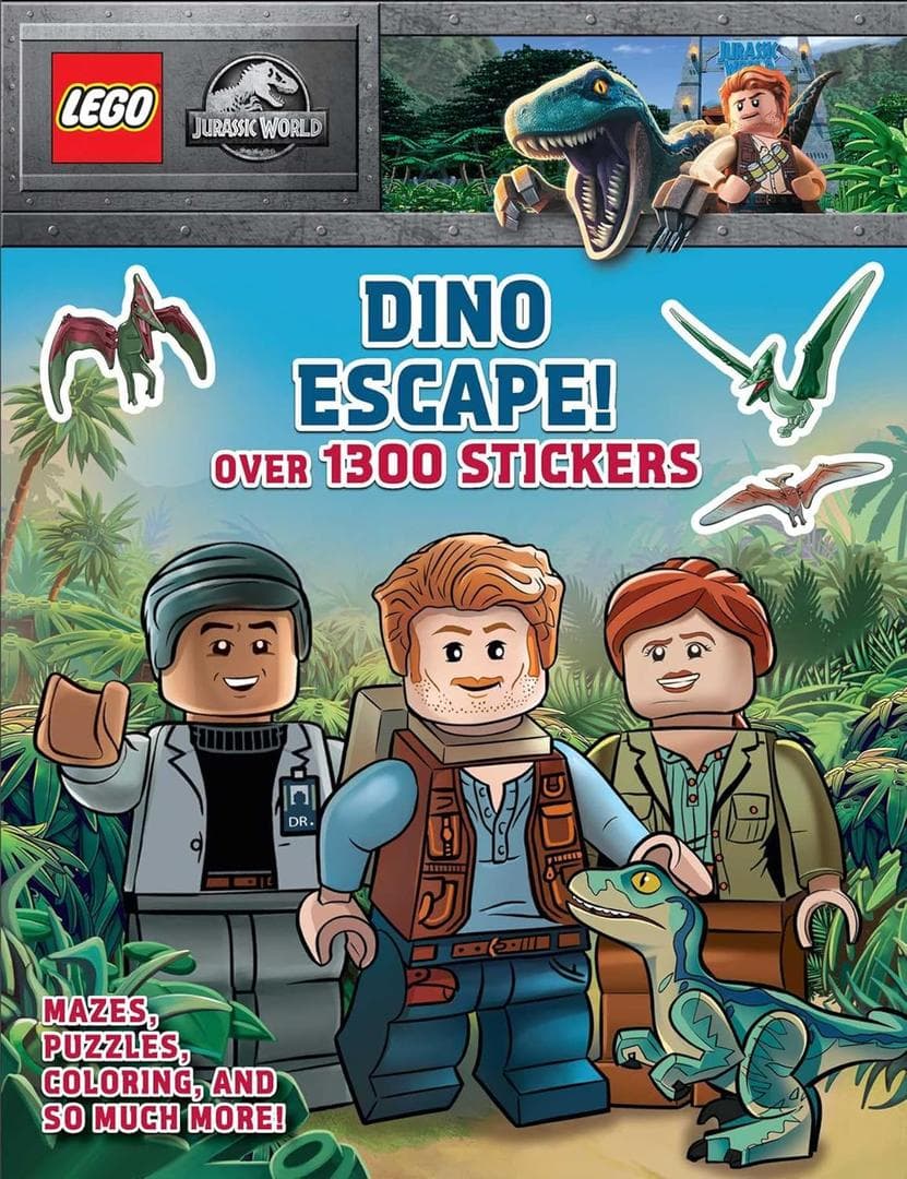 Jurassic World: Dino Escape: Over 1300 Stickers