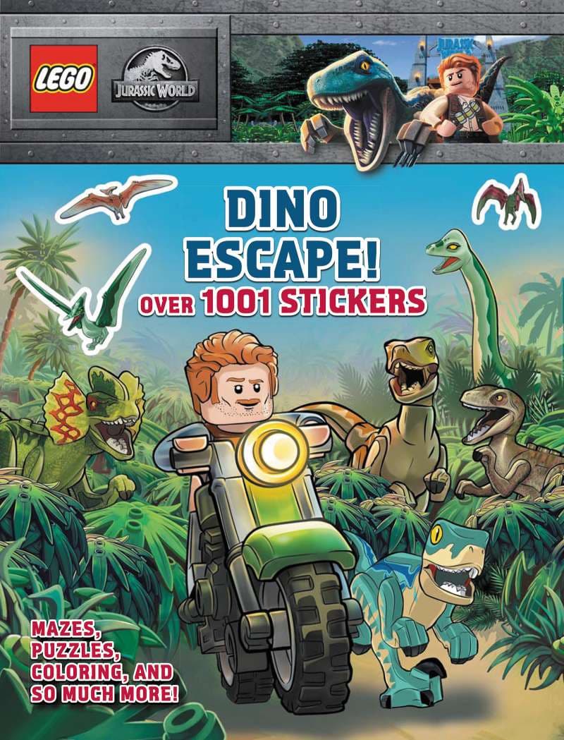 Jurassic World: Dino Escape: Over 1001 Stickers