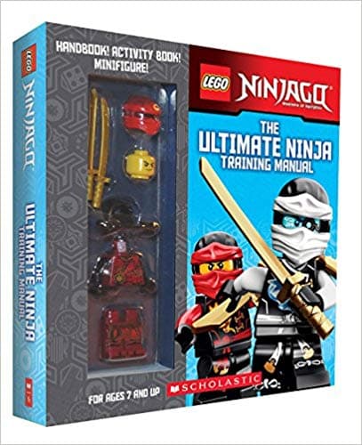 Ninjago: The Ultimate Ninja Training Manual LEGO Activity Books with LEGO Parts set (#9781338162790-1, 2017)
