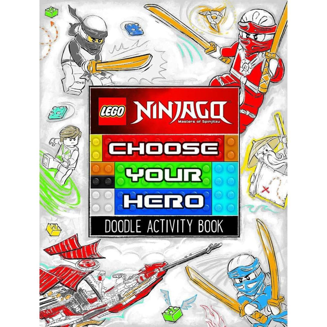 Ninjago: Choose Your Hero: Doodle Activity Book