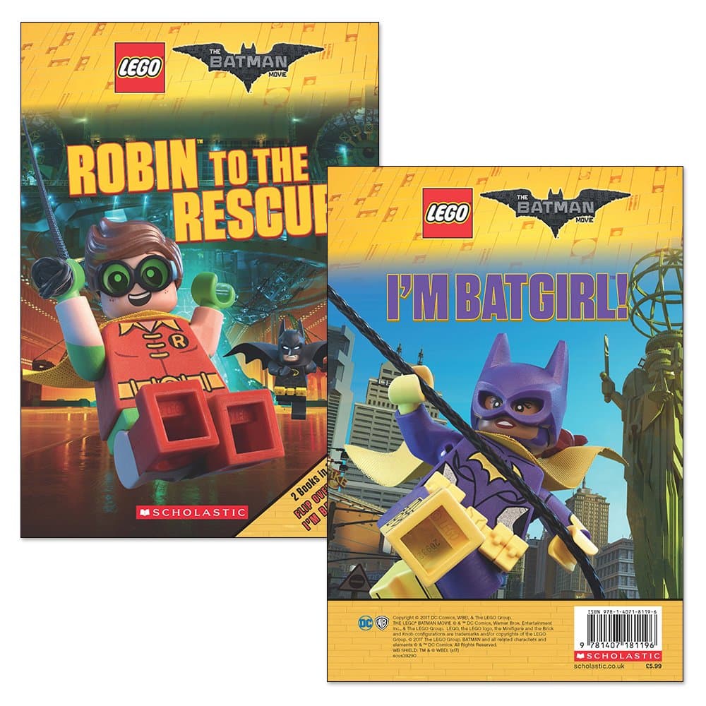 The LEGO Batman Movie: Robin to the Rescue / I'm Batgirl: 2 Books in 1