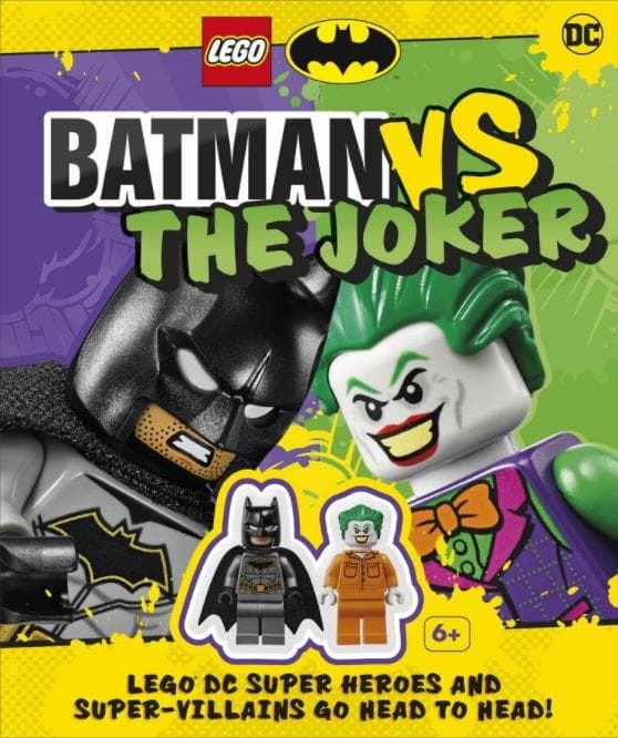 DC Comics Super Heroes: Batman vs. The Joker LEGO set (#9781465492395-1)
