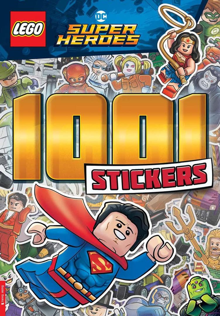 DC Comics Super Heroes: 1001 Stickers