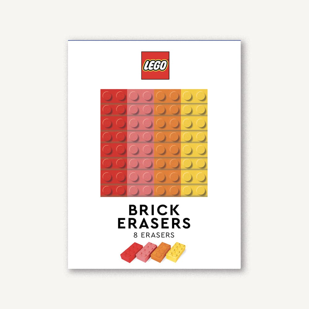 Brick Erasers (Multicolor)