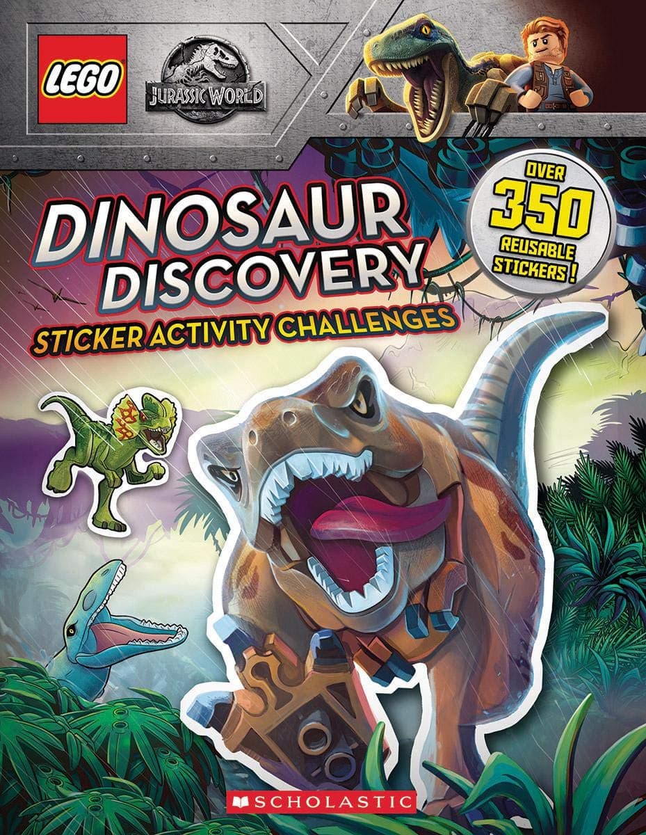 Jurassic World: Dinosaur Discovery - Sticker Activity Challenges