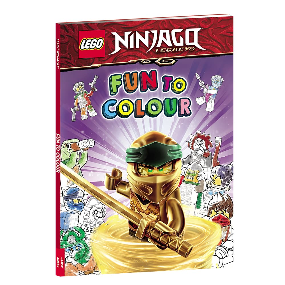 Ninjago Legacy: Fun to Colour