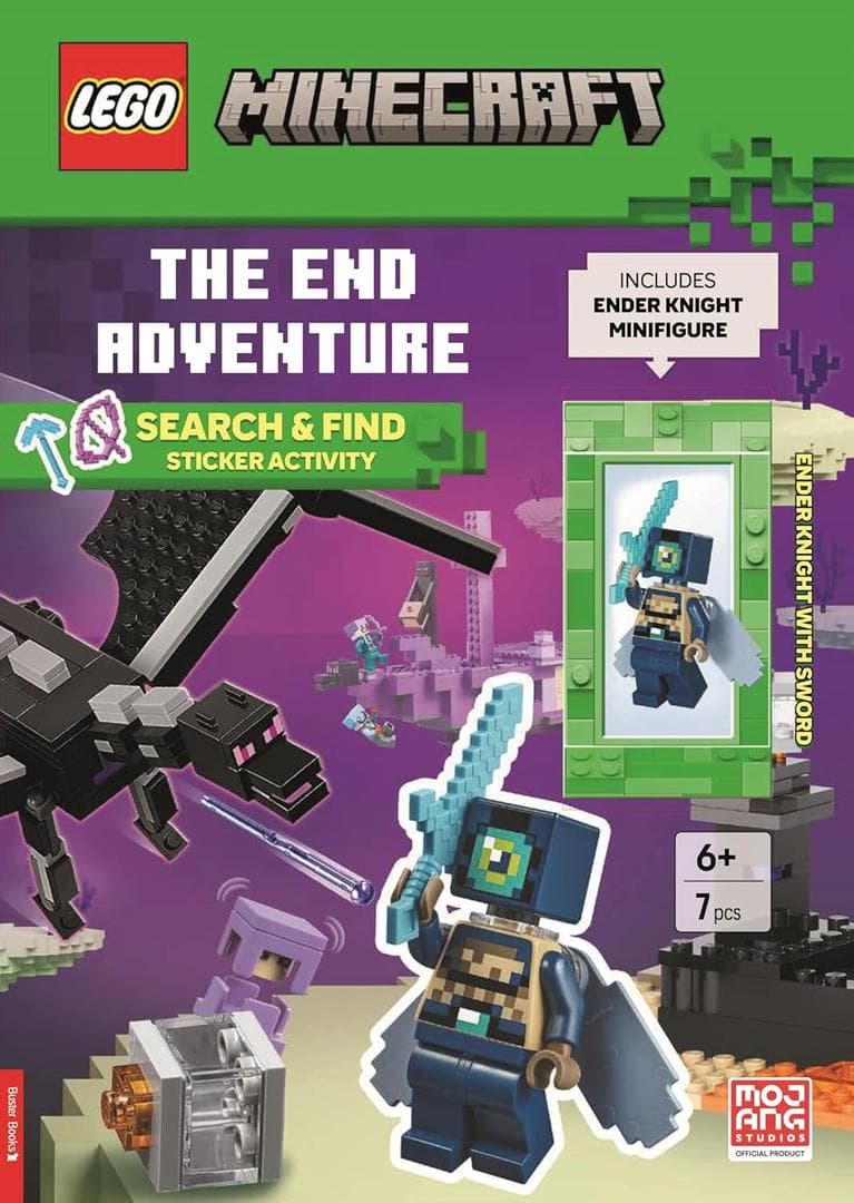 Minecraft: The End Adventure: Seek-and-Find: Sticker Activity Book