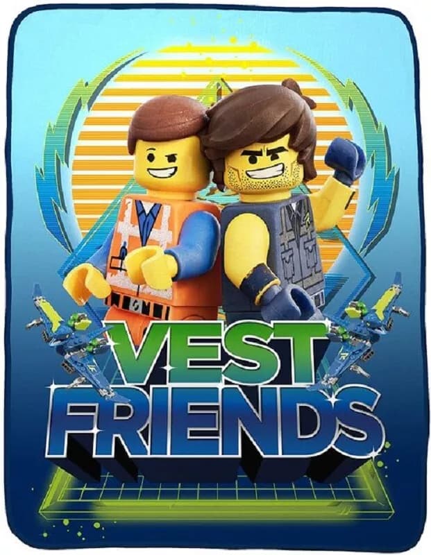The LEGO Movie 2 Vest Friends Throw