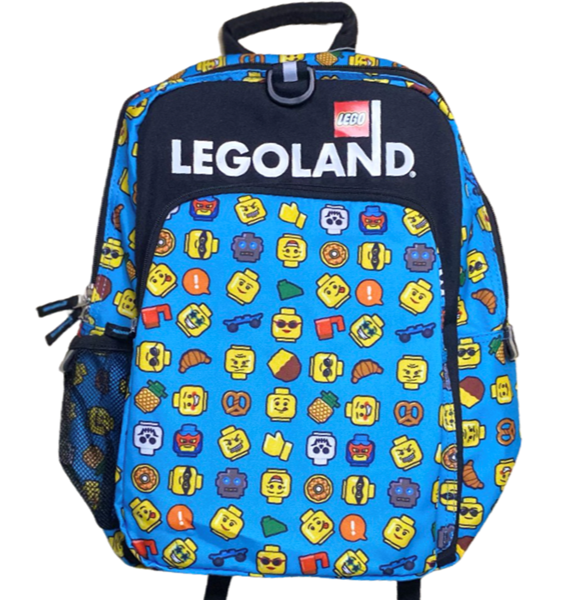 Minifigure Emoji Backpack (Blue)