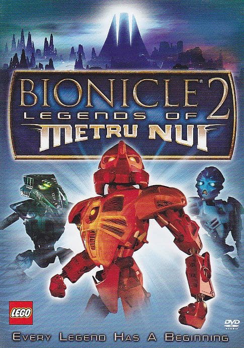 Bionicle 2: Legends of Metru Nui (DVD) LEGO set (#BIONICLEDVD2-1)