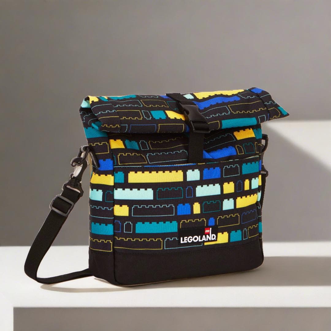 Multi Colour Roll Top Crossbody
